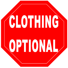 clothing optional